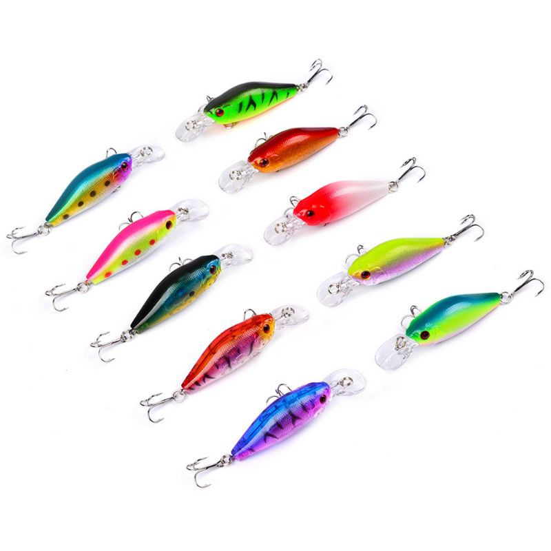 umpan pancing ikan minnow 7 cm 8 gram hard bait fishing lure