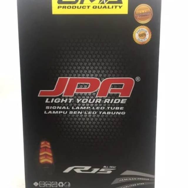 stoplamp lampu belakang led + sen new yamaha all new r15 v3 jpa  YZF R15 aksesoris Stop Lamp Led