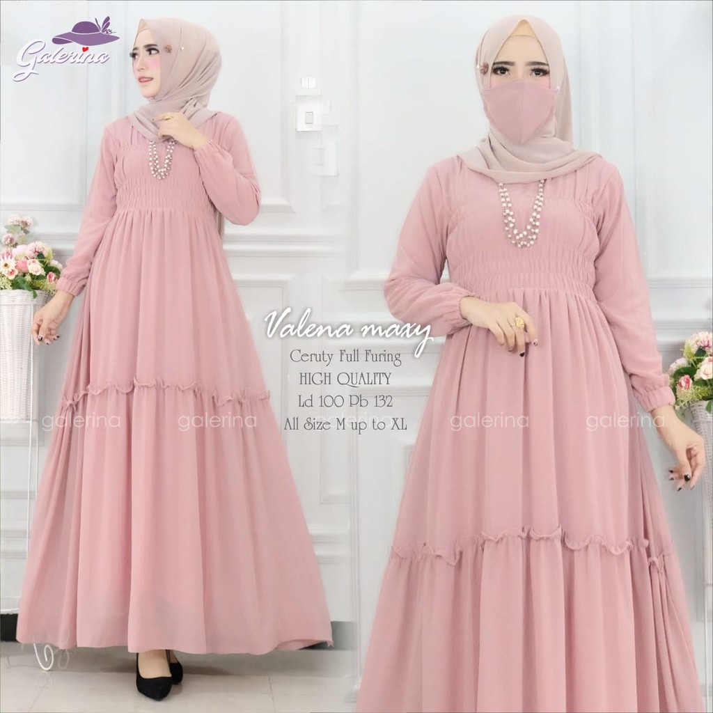 Dress Wanita Valena Maxy by Galerina