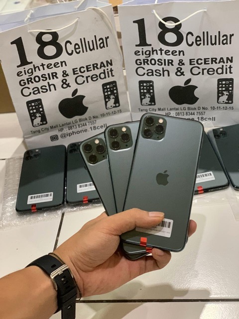 Iphone 11 pro max 256gb second original mulus perfect bergaransi-1