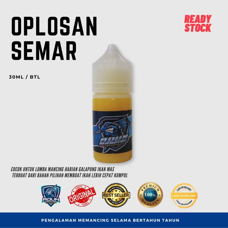 Essen Oplosan SEMAR 30ml - Cocok Ikan Mas Lomba dr Adun Mancing