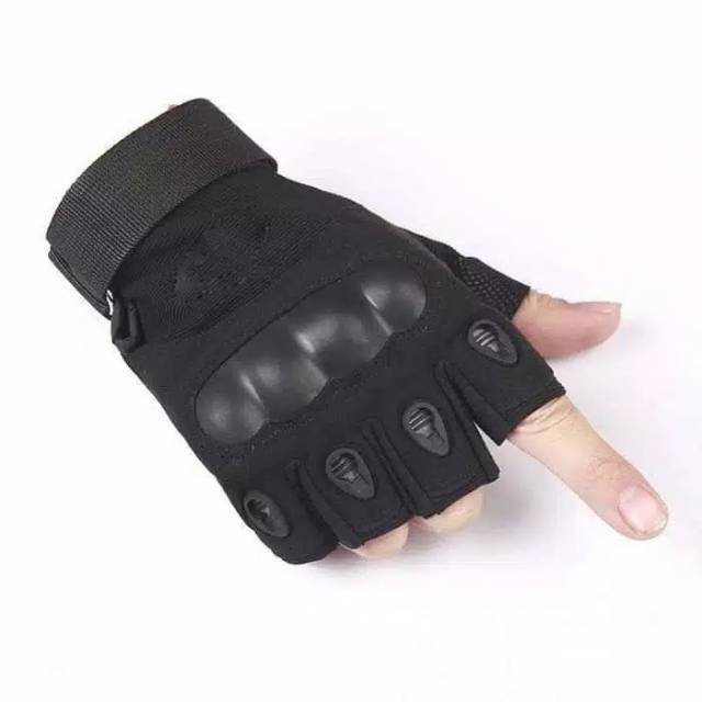 BEST SELLER Sarung Tangan Sepeda Motor Military Tactical Half Glove