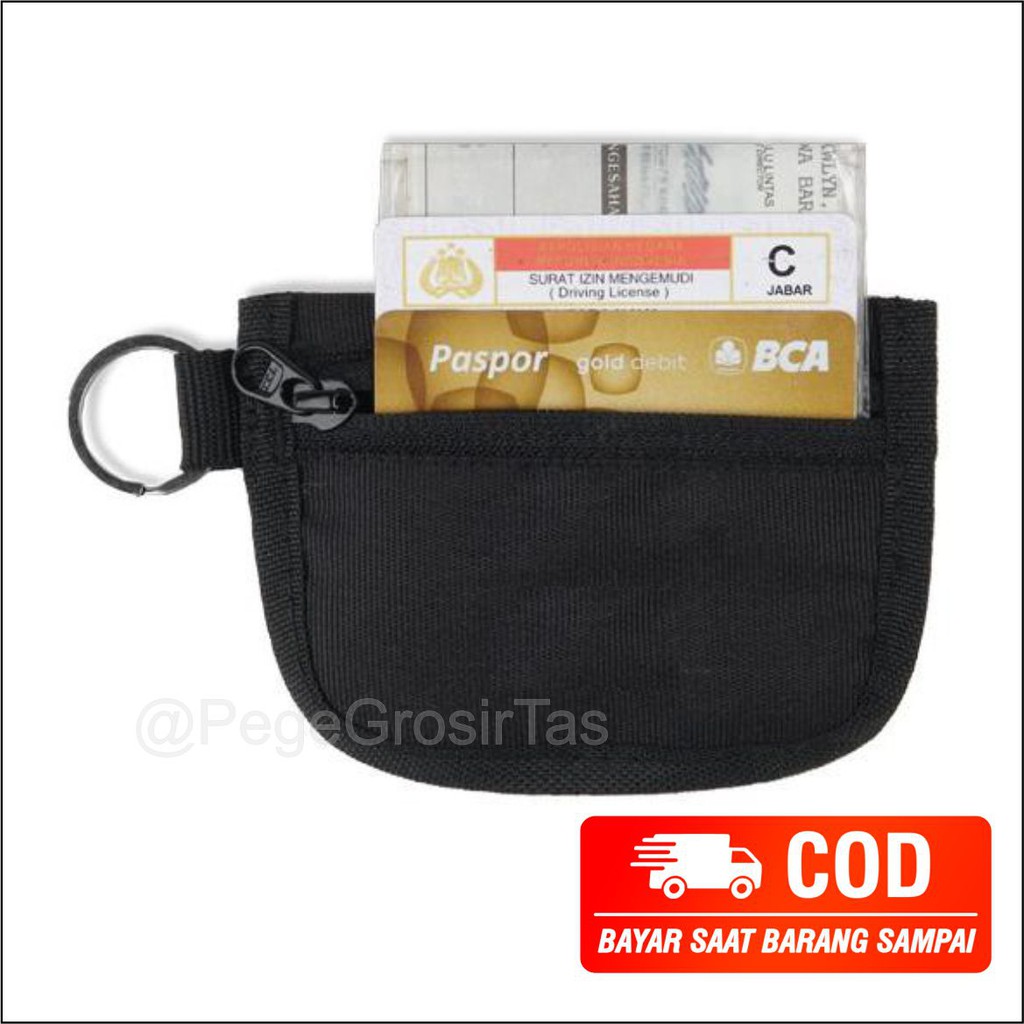 Sako Wallet Dompet Gantung Praktis Untuk Kartu ATM KTP E-toll - PG - 8820