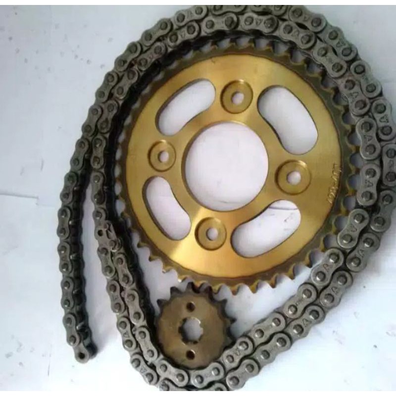 Gear paket Gir Set Ger Supra fit new karisma Supra fit 40T-14T 428H-110L