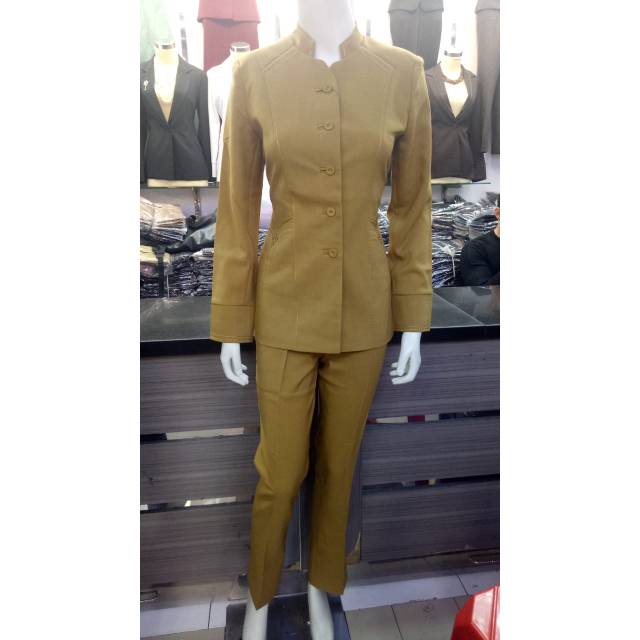 Stelan celana pemda muda wanita 713