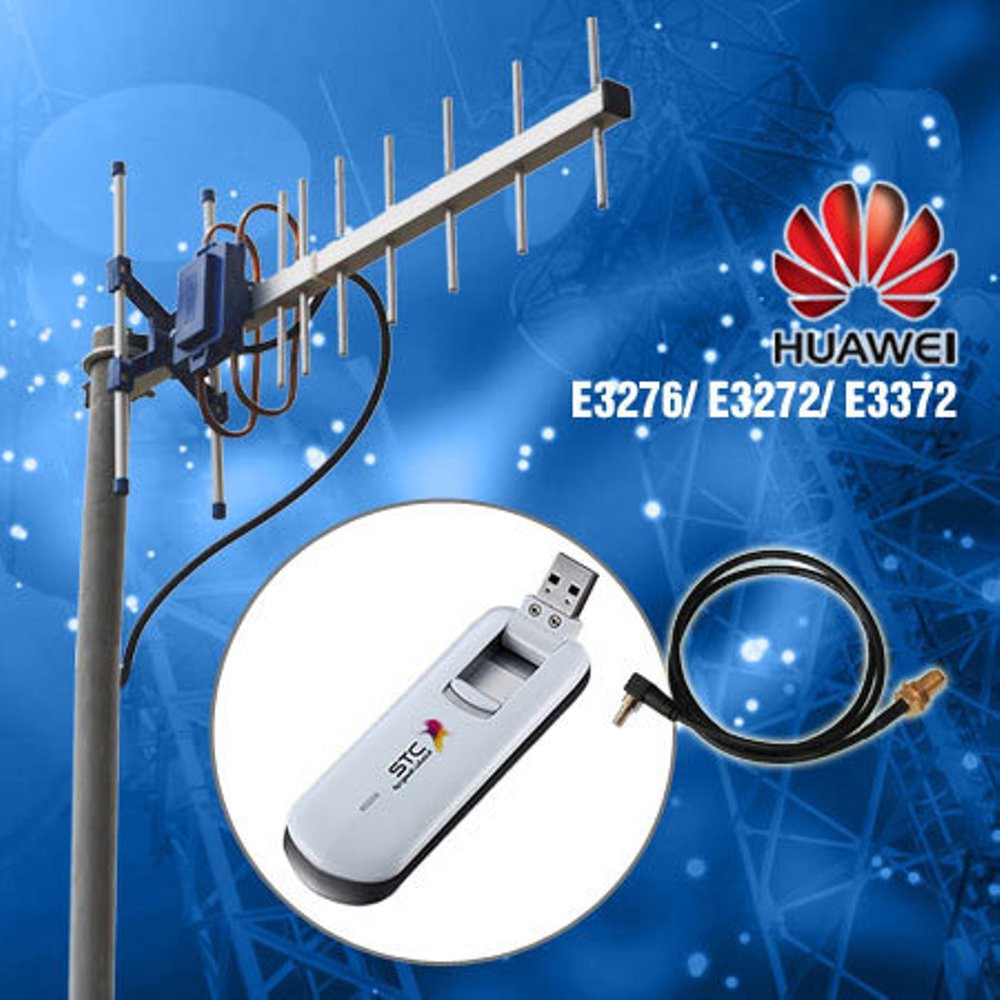 Antena Modem Huawei E3276 With Yagi TXR145 + Pigtail