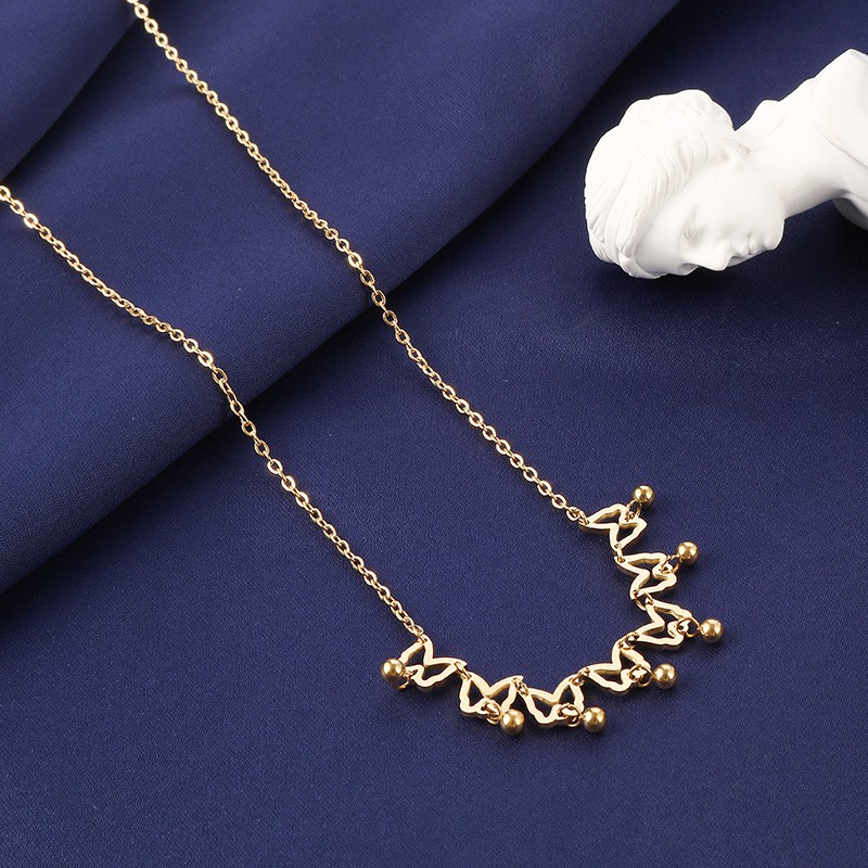 ESGE KALUNG TITANIUM SILVER (AGAPE) / KALUNG BAJA KALUNG SILVER KALUNG ANTI AIR KALUNG ANTI KARAT KALUNG BAJA TITANIUM AKSESORIS WANITA PERHIASAN WANITA KALUNG RANTAI PANJANG KALUNG KOREA NECKLACE WANITA KALUNG IMPORT PERHIASAN WANITA KALUNG IMPORT WANITA