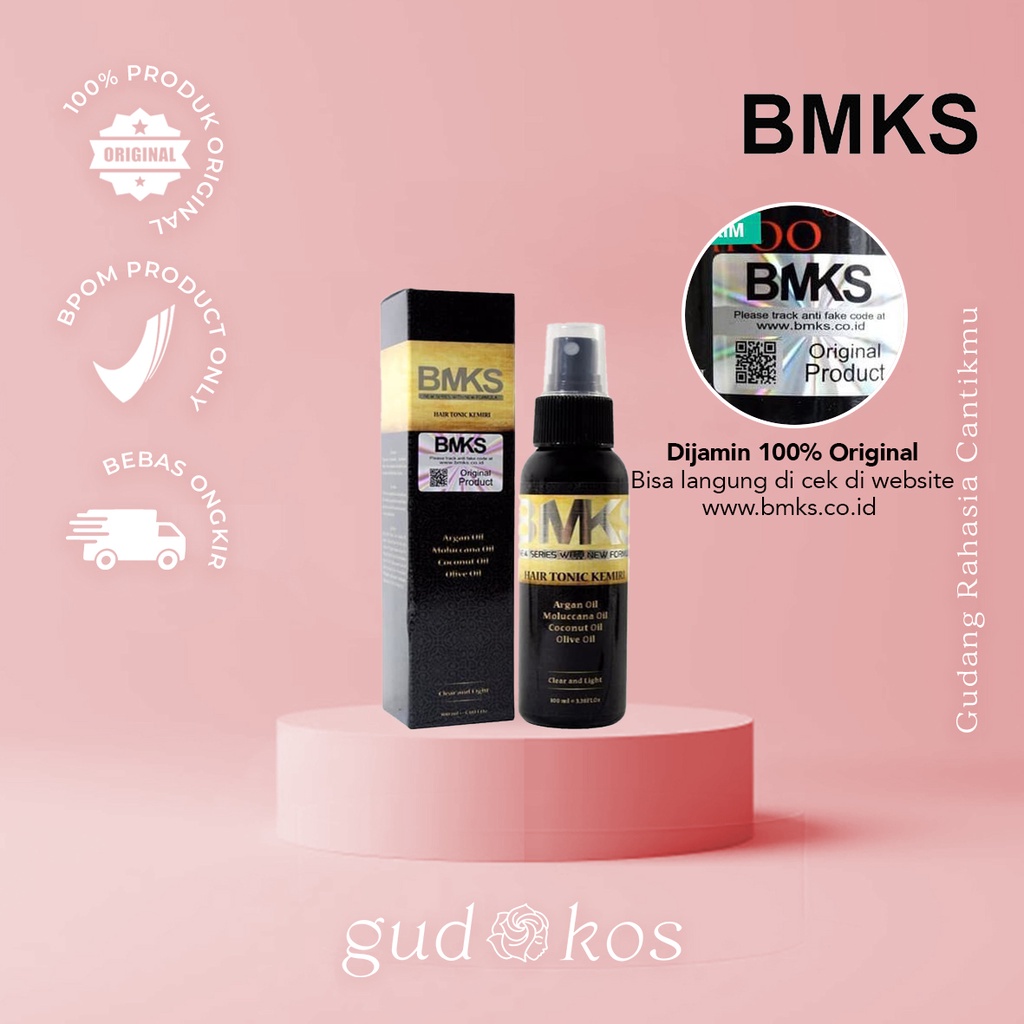 BMKS Hair Tonic Kemiri BPOM