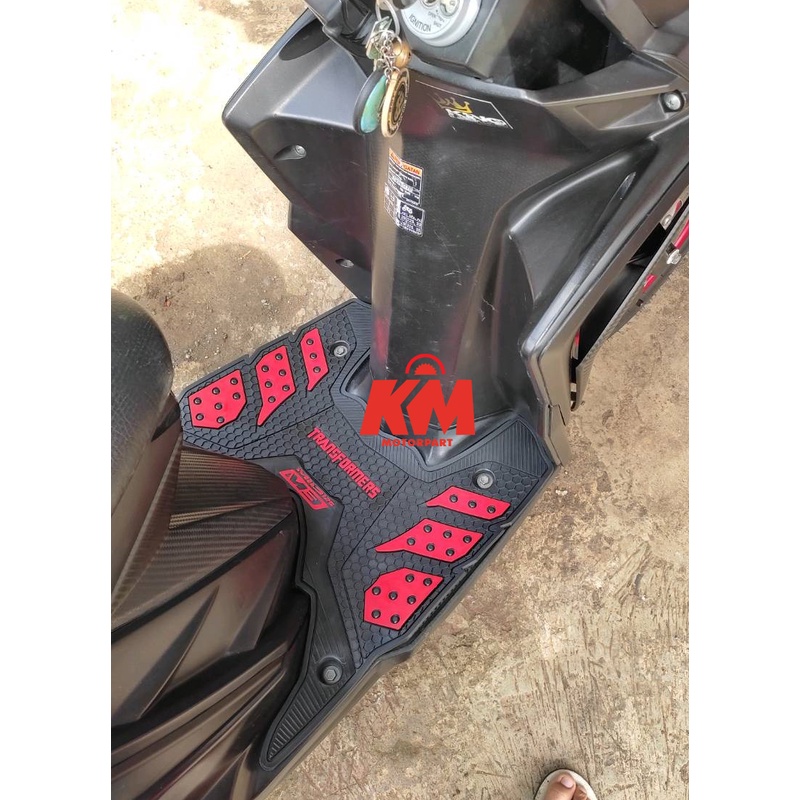 Karpet Mio M3 125 Keset Pijakan Kaki Mio Z Soul GT Bordes Yamaha Mio Bahan Karet Variasi