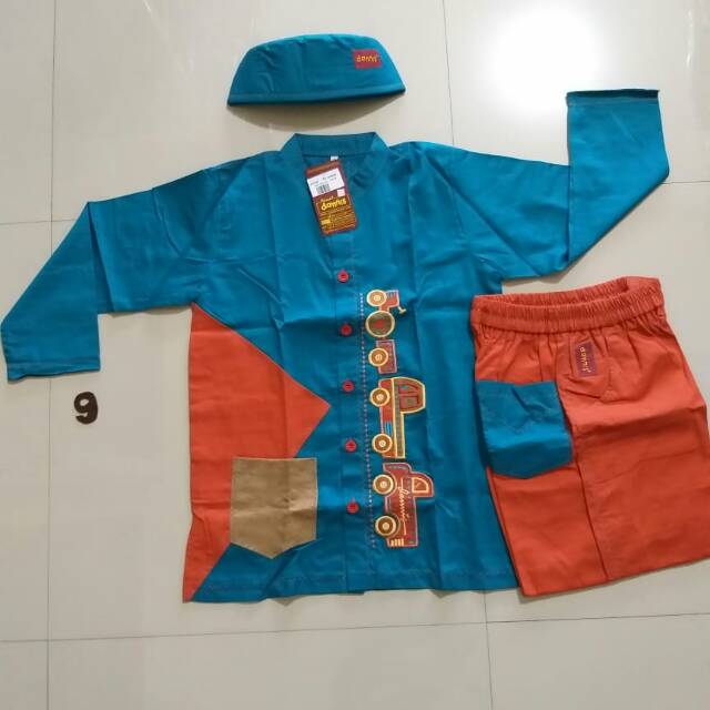 setelan koko Dannis size 9