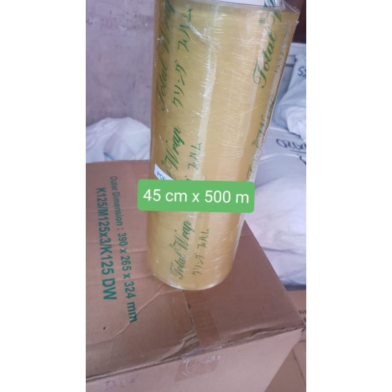 Plastik Wrap Plastik Wrapping Makanan Ukuran 45X500 CM