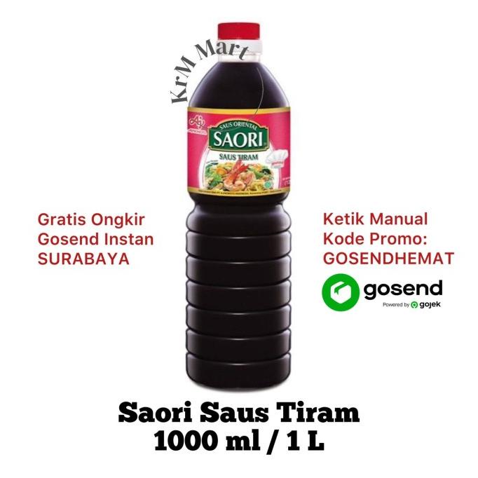 

Saori Saus Tiram 1 L liter 1000 ml bumbu saos penyedap masakan botol