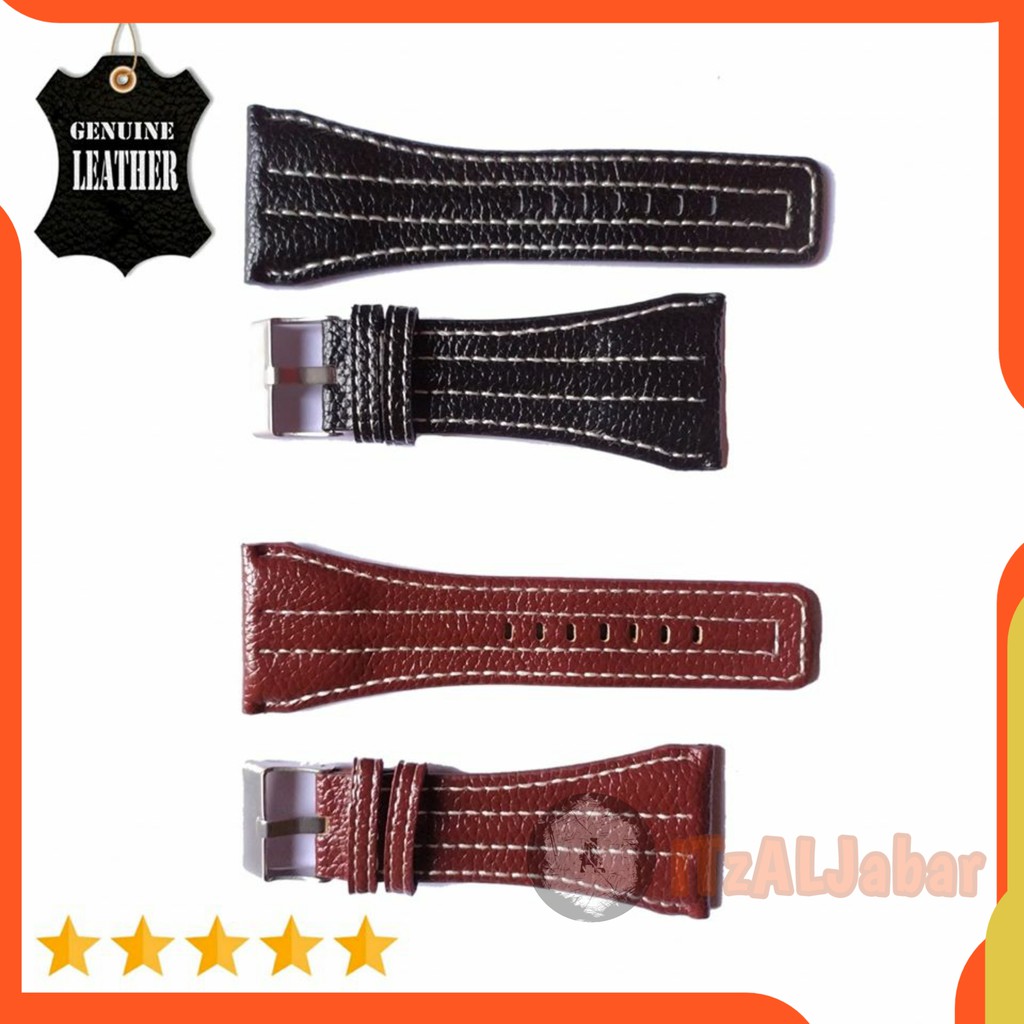 Tali jam tangan Police Kulit leather strap 38mm