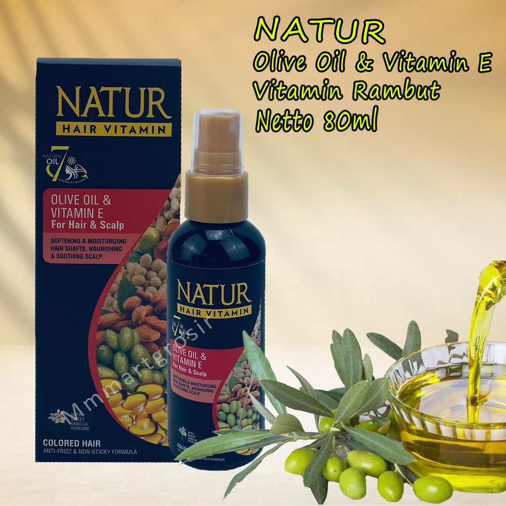 Natur/ hair Vitamin / olive oil Vera Vit E / 80 Ml