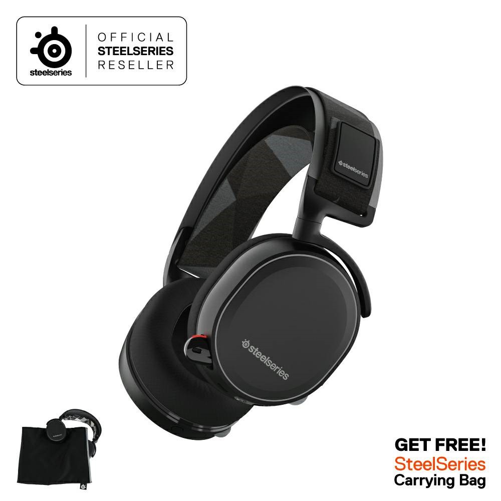 Steelseries Arctis 7 Black Wireless (Free Steelseries Carrying Bag