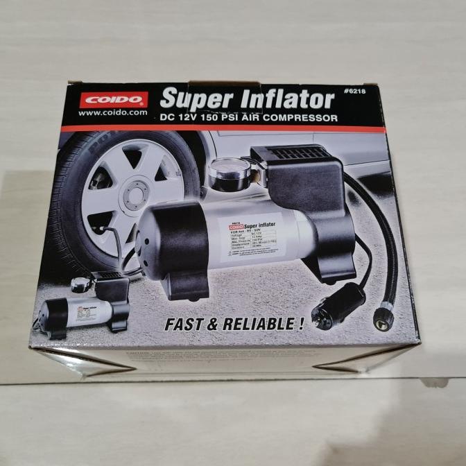 Pompa Angin Otomatis Air Compressor Portable Coido