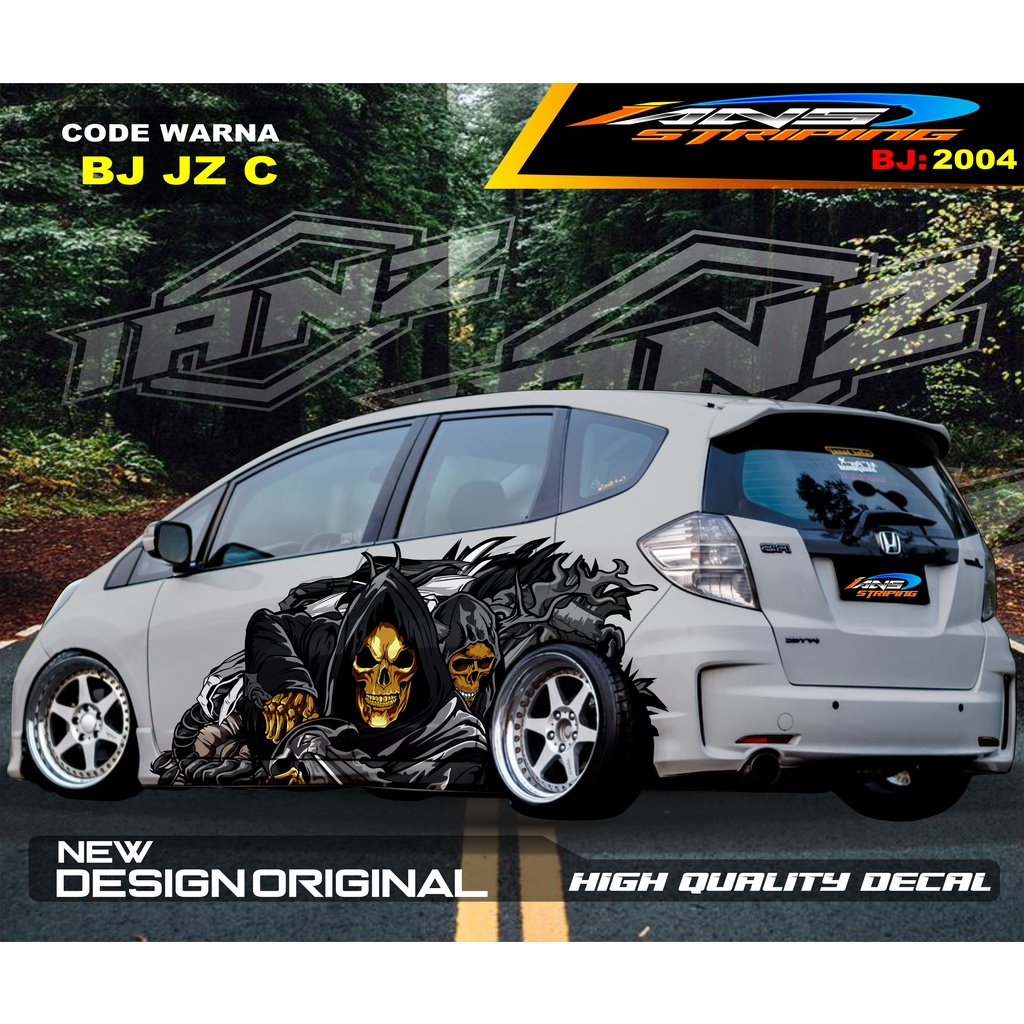 VARIASI STIKER MOBIL HONDA JAZZ MOBILIO AGYA AYLA / STIKER VARIASI BODY SAMPING MOBIL AYLA / STIKER MOBIL TERMURAH / VARIASI STIKER MOBIL TERBARU / STIKER MOBIL