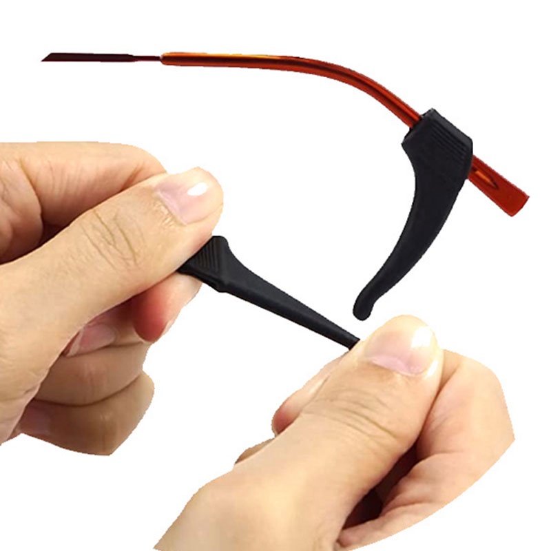 Silicone Anti-Slip Telinga-hooks Untuk Kacamata Kacamata Sunglasses