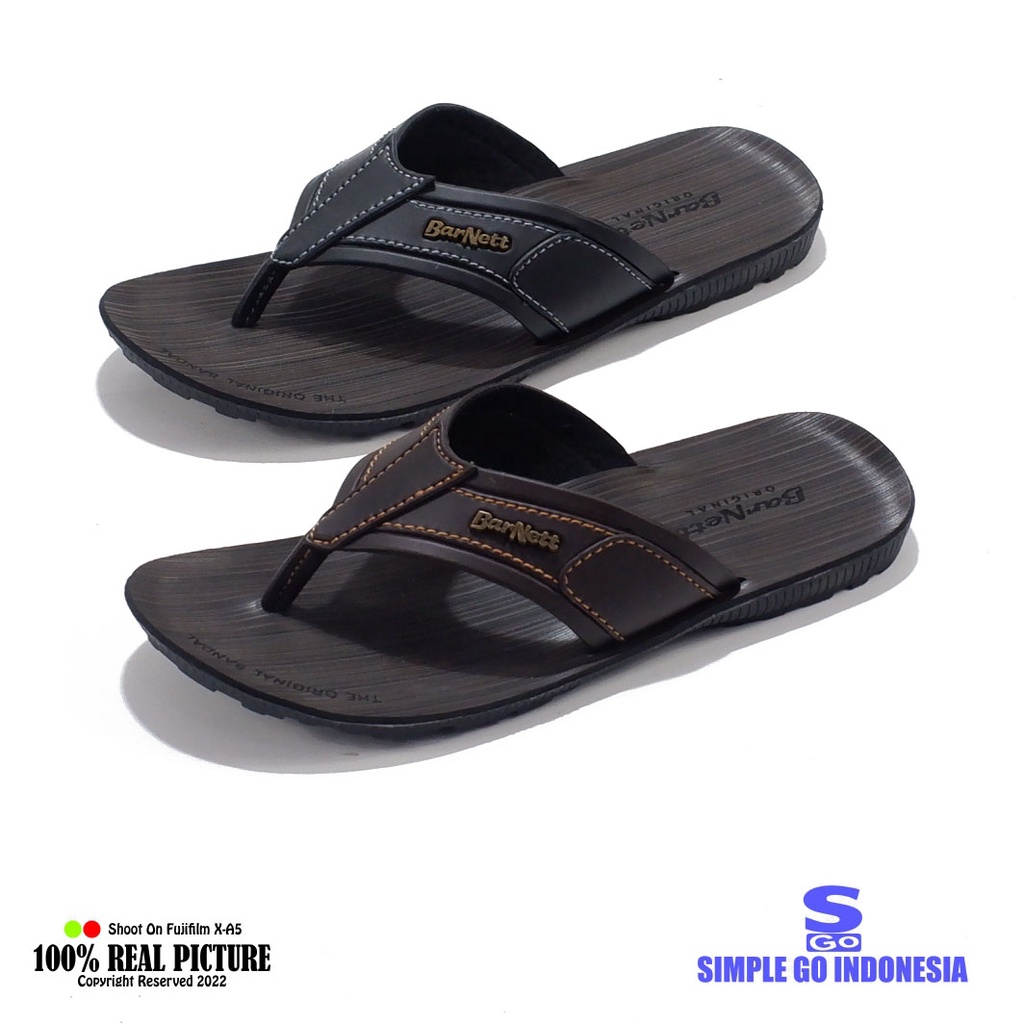 Exlusive Sandal japit pria Sandal laki laki berkelas casual luxury exlusive original sendal japit cowok pria dewasa model kulit sintetis casual branded barnett rally pro 01 terbaru murah bisa cod 39-43