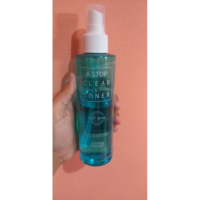 PRELOVED A.STOP CLEAR FACE AND BODY TONER