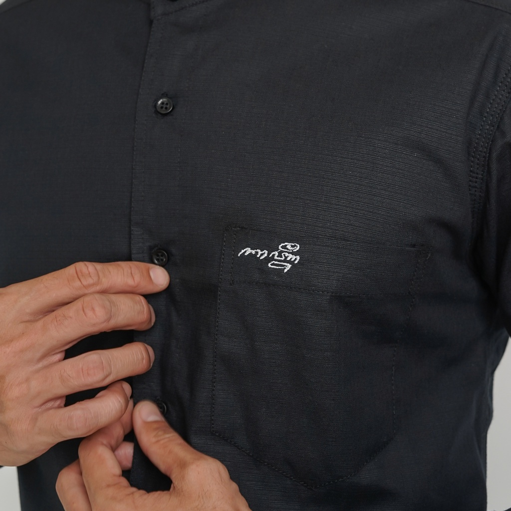 Kemeja Pria Lengan Panjang I Kemeja Kanjeng Casual Cotton Fibre Premium