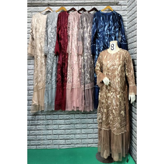 gamis brokat mewah