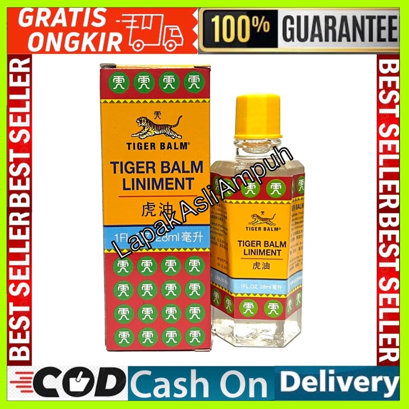 Tiger balm Liniment 28 ml / Minyak angin Tiger balm