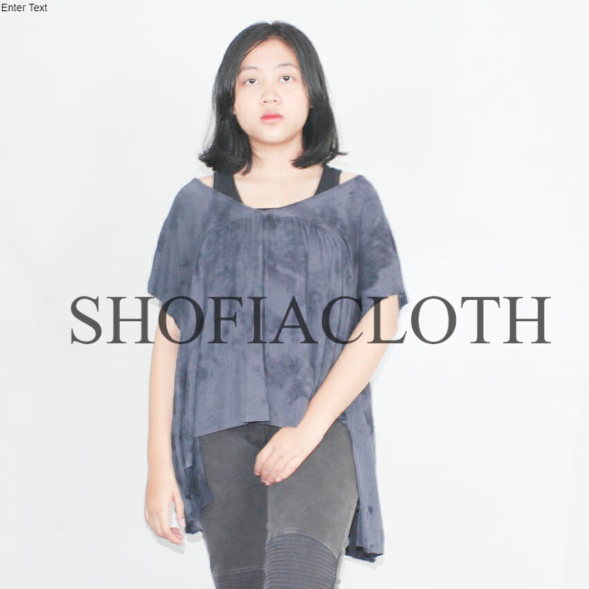 Baju Blouse Wanita Brand AE Tie Dye Kaos  Original American Eagle Soft Sexy Murah Terbaru SFC.ID