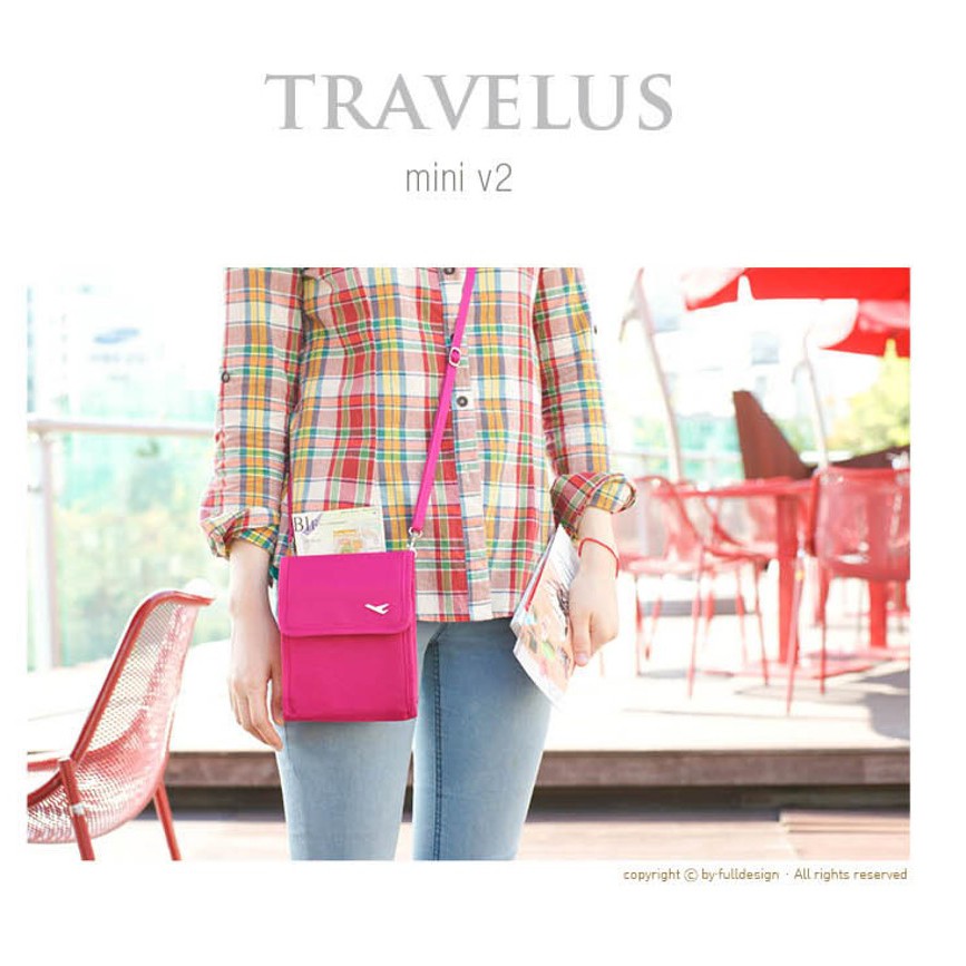 [PROMO AKHIR TAHUN] tas KOREA MINI TRAVEL bag SELEMPANG pouch pasport bag paspor travelus