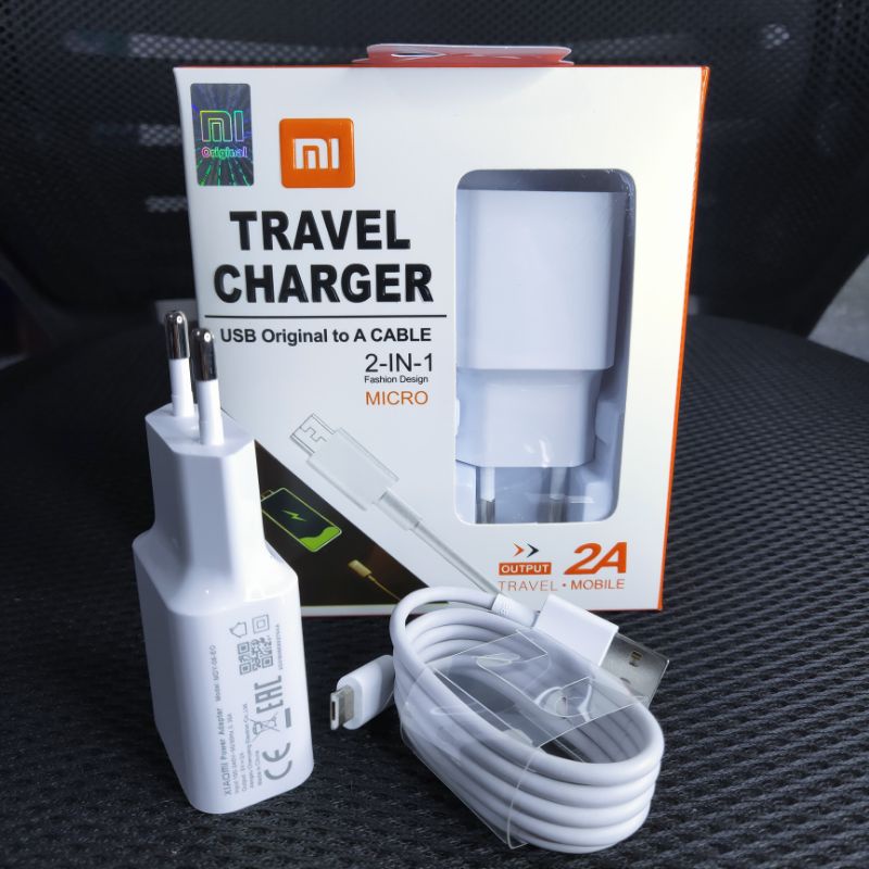 Charger Xiaomi Original 100% Fast Charging Micro USB