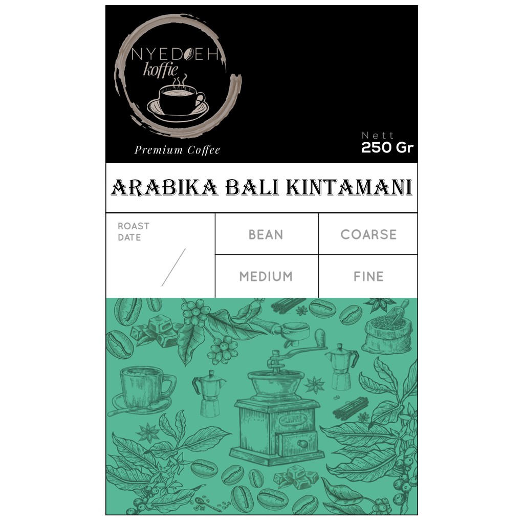 

KOPI ARABIKA BALI KINTAMANI 250 GR GRAM ARABICA