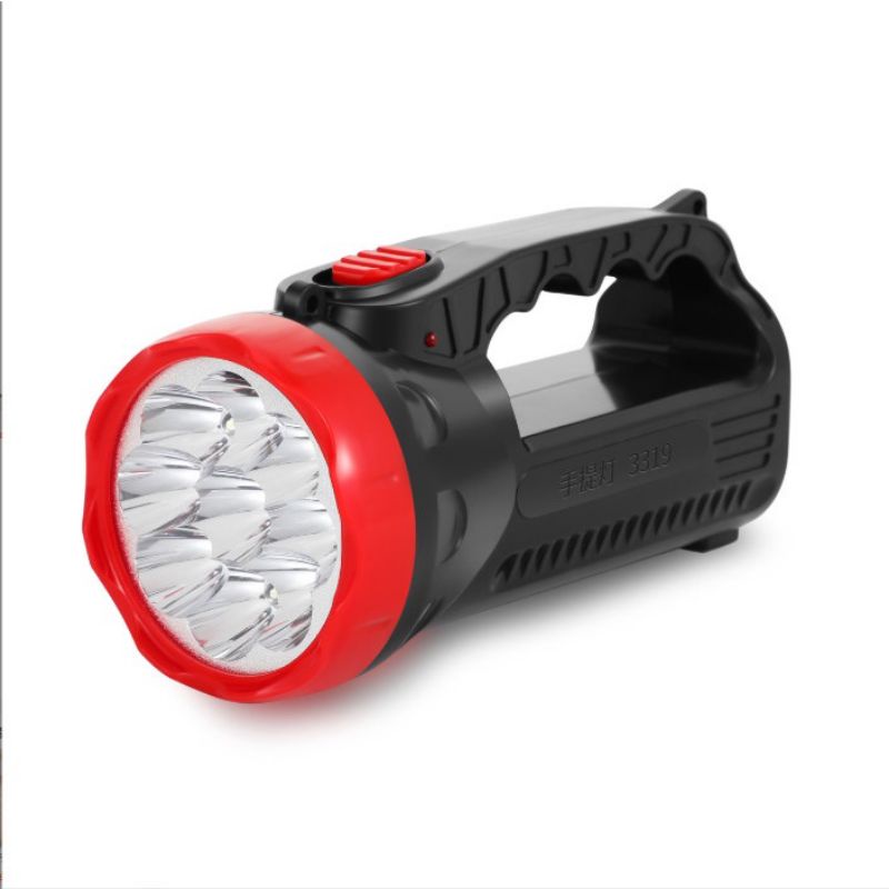 Senter LED Berkemah / Senter LED Flashlight Rechargeable Multifungsi