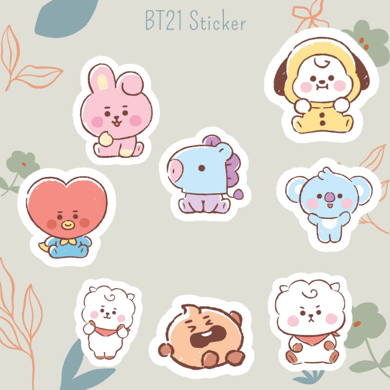 BT21Sticker | kpop sticker non-official