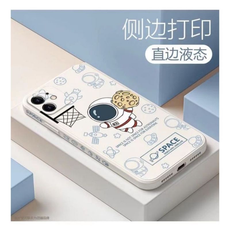 YKCS 0396 SOFT CASE NASA VIVO V30 V5 V5S V5LITE Y67  V27 V15 V20SE V21 4G 5G V23 5G Y71 Y81 non fing