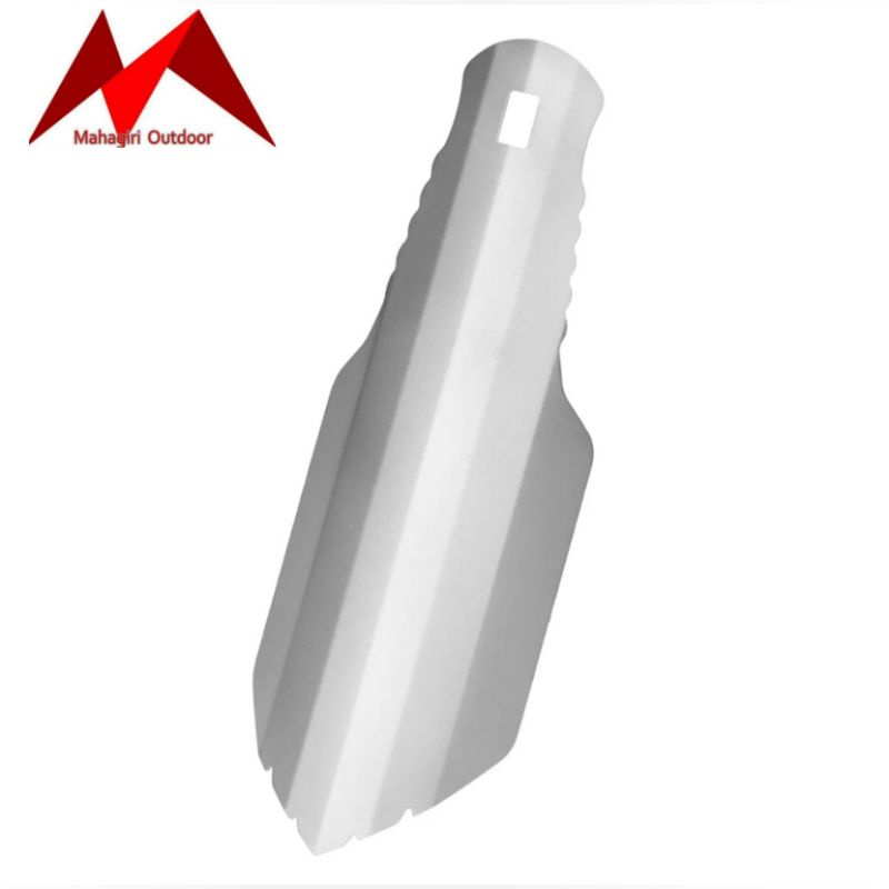 Sekop titanium camping trowel outdoor portable ultralight berkebun