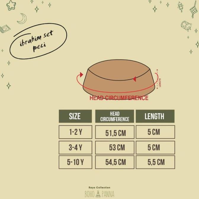 BOHOPANNA - IBRAHIM SET - RAYA COLLECTION