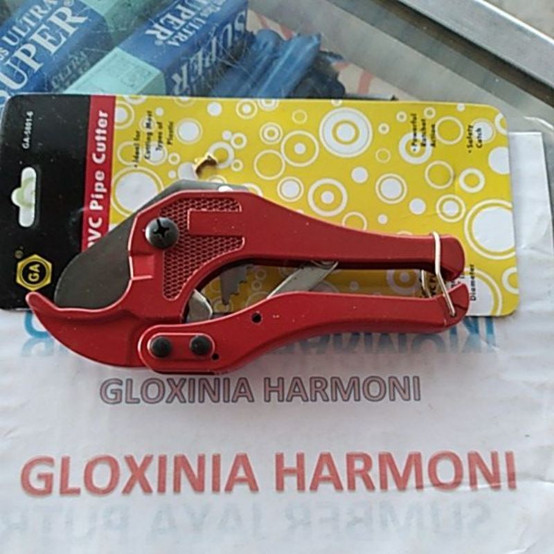 

Gunting Pipa air pvc platik gunting pipa ½ sampai 1in