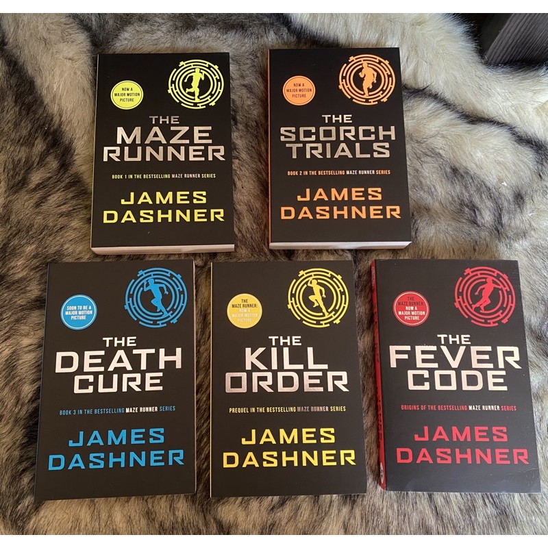 Jual (NEW+English) The Maze Runner box set by James Dashner scorch