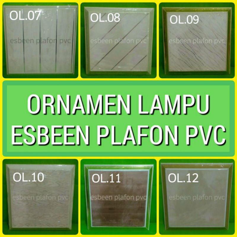 ORNAMEN-LAMPU-PLAFON-PVC-ELEGANT