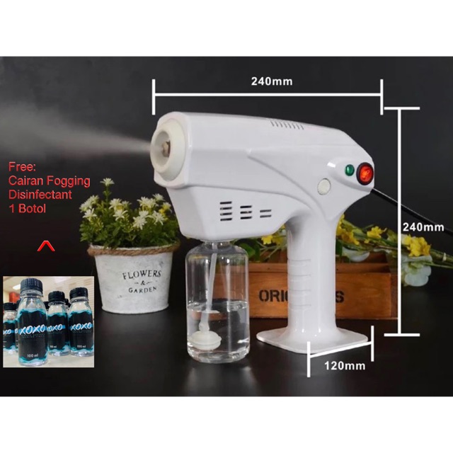 Fogging mobil / Mesin asap pistol / nano spry gun free cairan