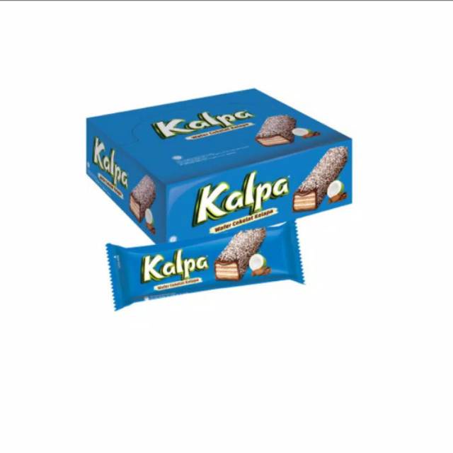 

Kalpa Wafer Cokelat Kelapa - Bengbeng Kelapa (12pcs x 24gr) grosir toko snack