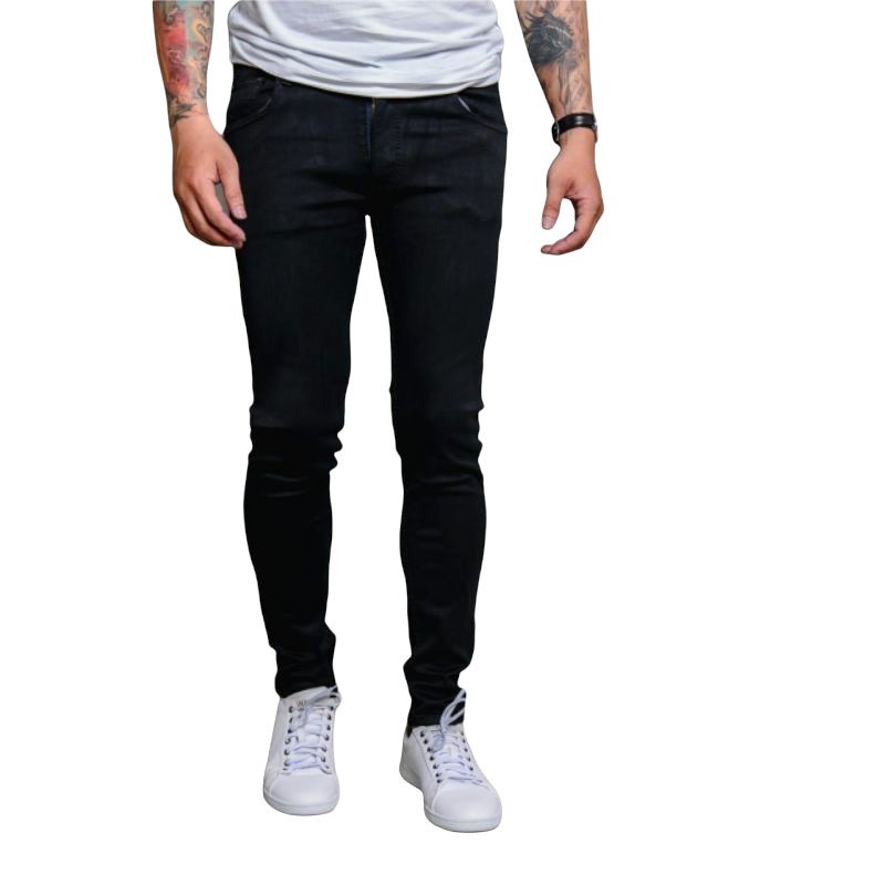 Celana Jeans Pria panjang Skinny Slim Fit Panjang Melar