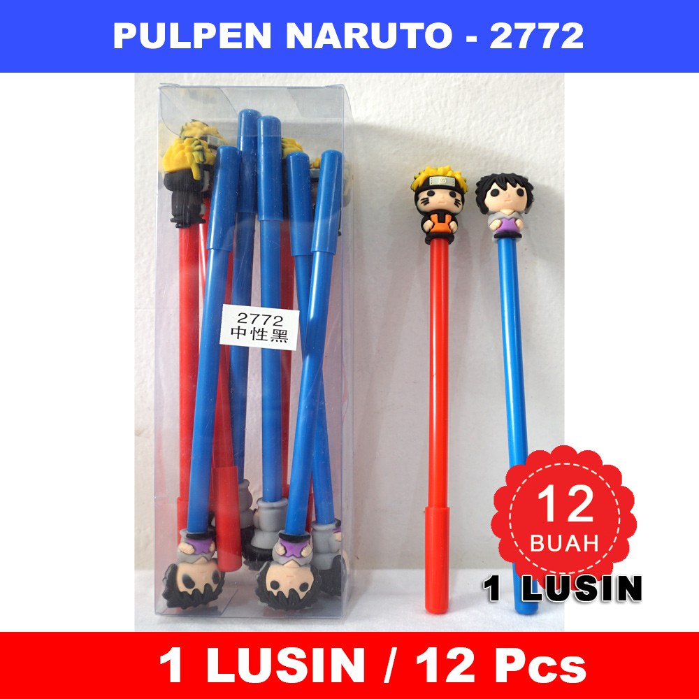 

Pulpen fancy Naruto 1 LUSIN - 1 lusin Pen Naruto 2772