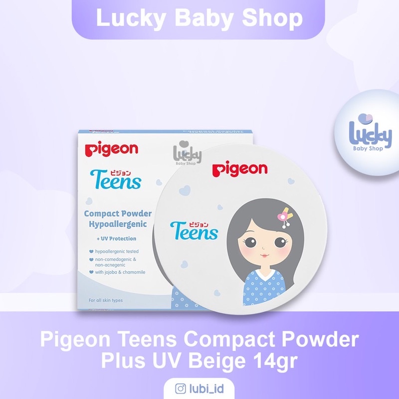 PIGEON COMPACT POWDER PLUS UV 14 gr