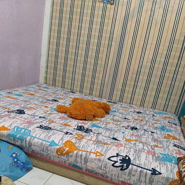 Ss Sprei  Lady Rose 160 Mix Motif  Queen Size No 2 160x200 