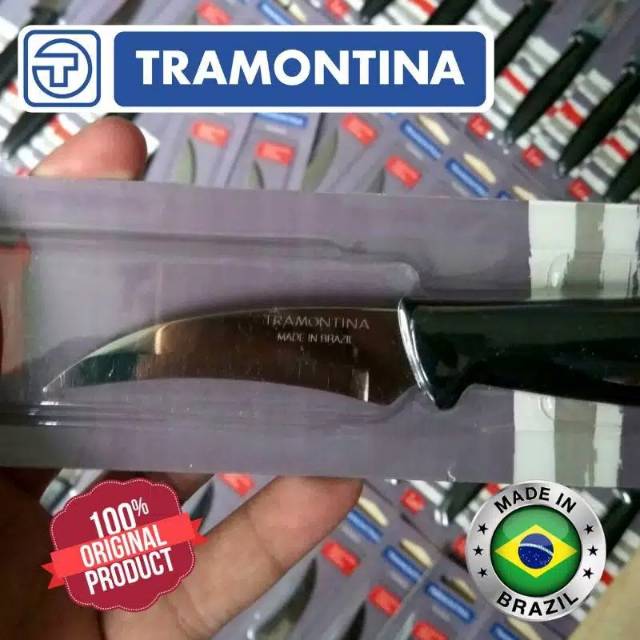 Tramontina Pisau Grafting Okulasi Saku Stek Ukir Cangkok Ranting Pohon Peeling Knife Plenus Alat Bonsai