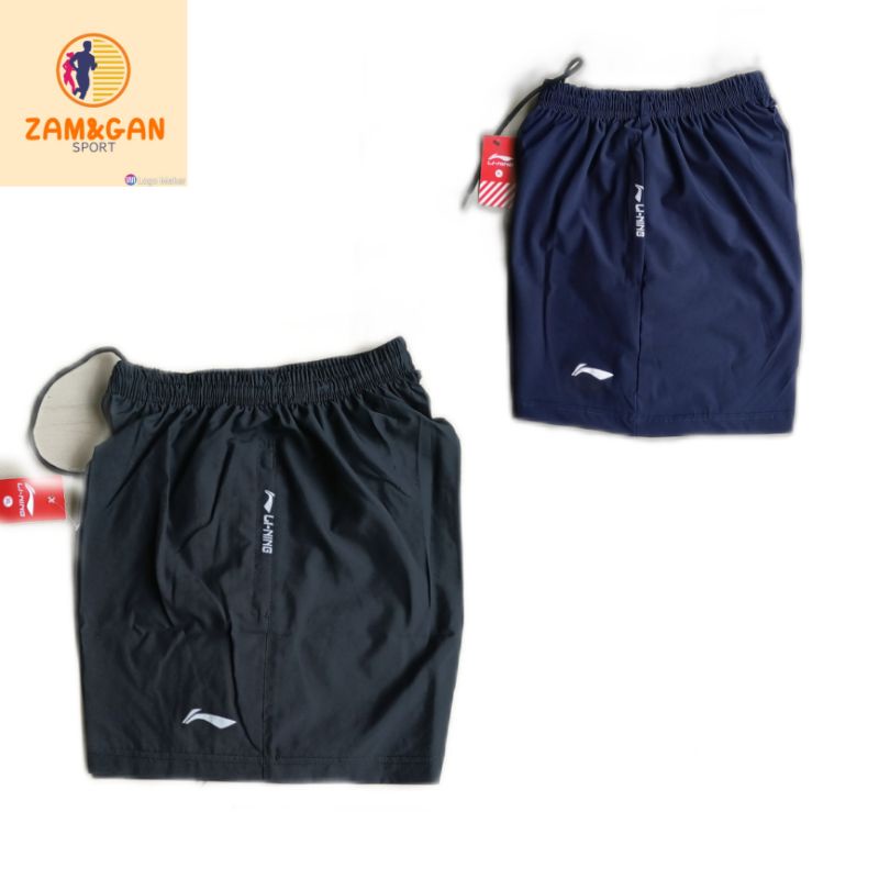 Celana pendek running pria celana parasut micro Celana Lari jogging celana badminton tenis celana pe