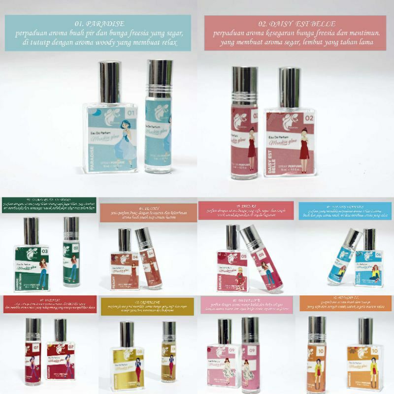 (BPOM) EDP PARFUM BY MRASKIN GLOW