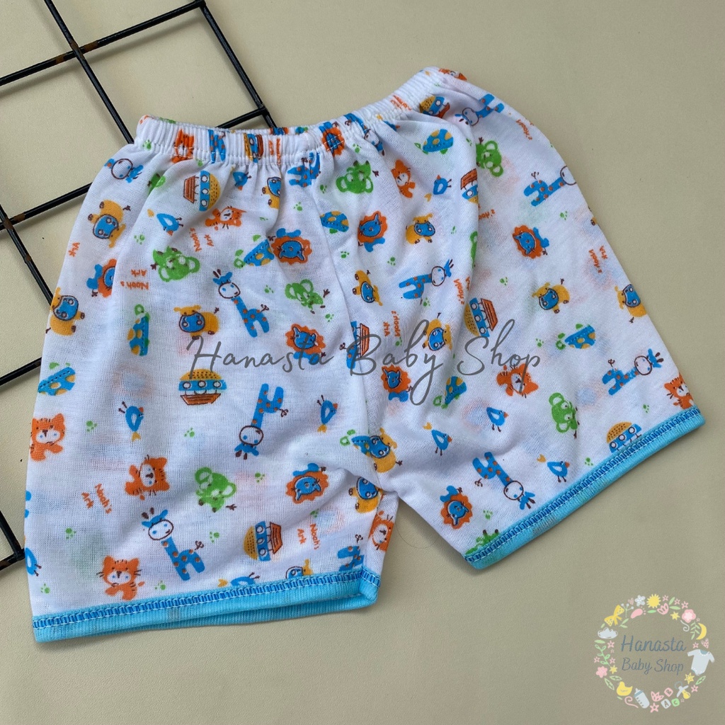 Setelan Baju Lengan Pendek Bayi Baru Lahir Murah Motif Animal Lokal