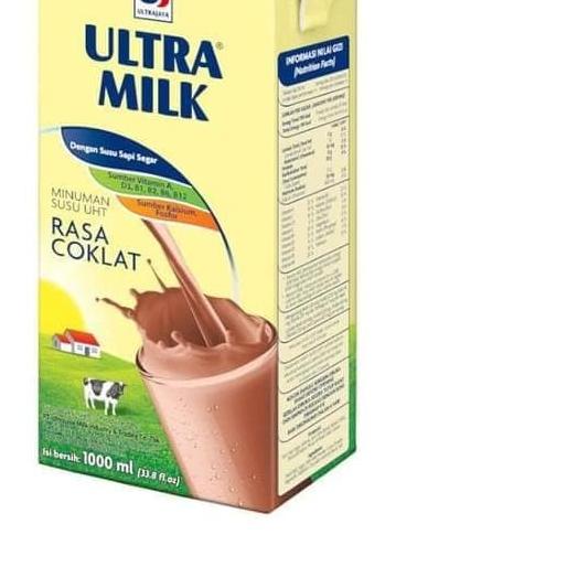 

♦ Ultra Milk Cokelat Susu UHT 1000 mL ☺